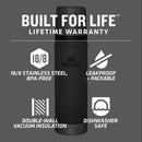 Stanley Classic Legendary 1 qt Charcoal BPA Free Insulated Bottle