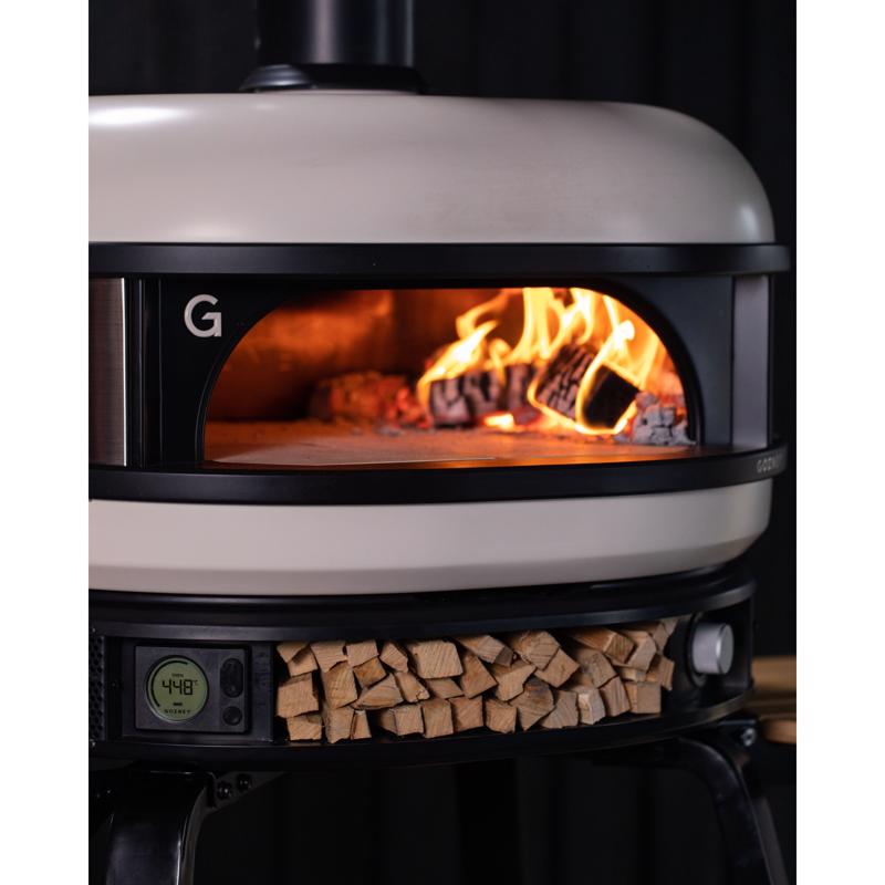 Gozney Dome 29 in. Natural Gas/Wood Outdoor Pizza Oven Bone