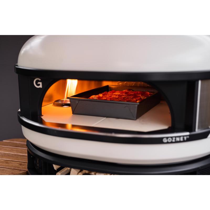 Gozney Dome 29 in. Natural Gas/Wood Outdoor Pizza Oven Bone