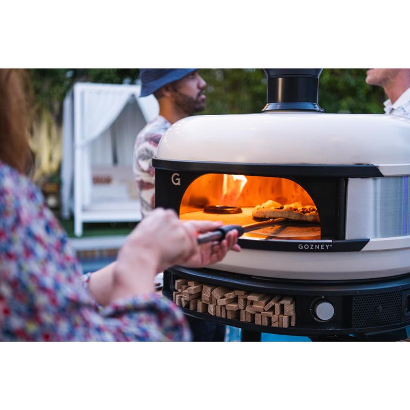 Gozney Dome 29 in. Natural Gas/Wood Outdoor Pizza Oven Bone