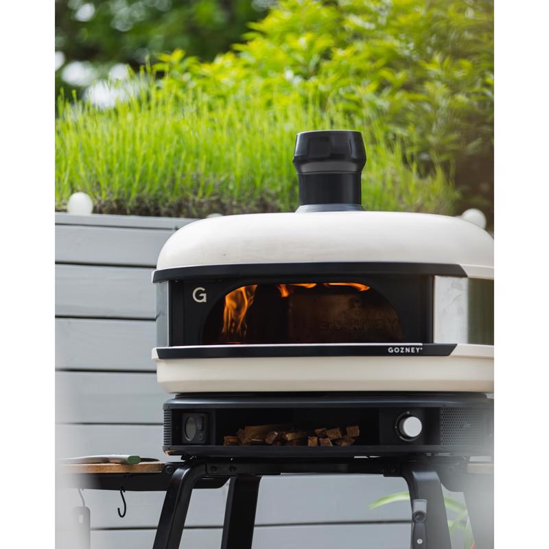 Gozney Dome 29 in. Natural Gas/Wood Outdoor Pizza Oven Bone