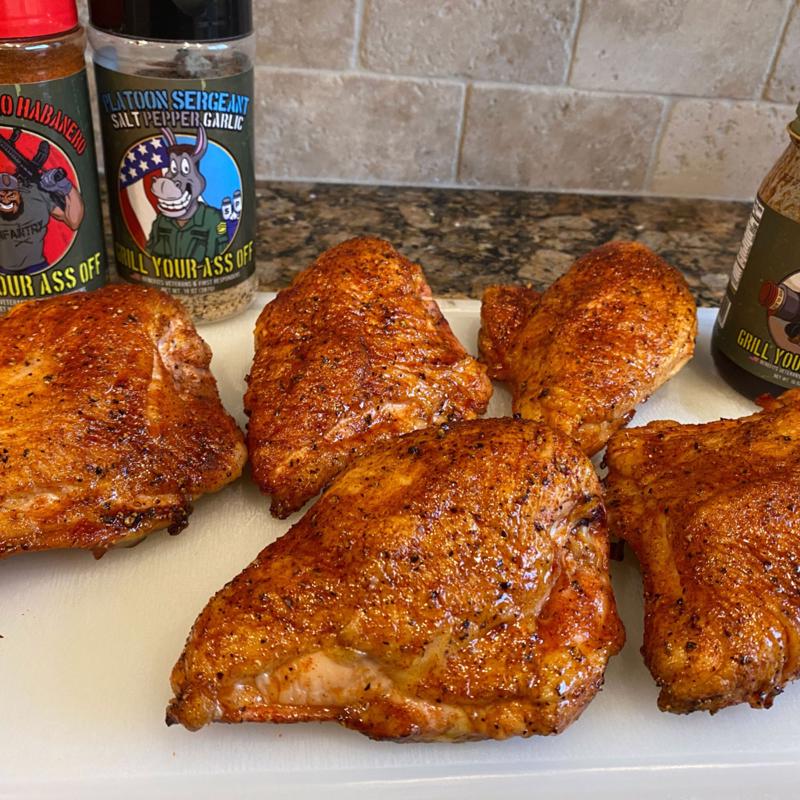 Grill Your Ass Off Crispy's Mango Habanero BBQ Seasoning 12.5 oz