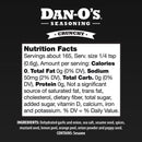 Dan-O's Crunchy Seasoning 3.5 oz