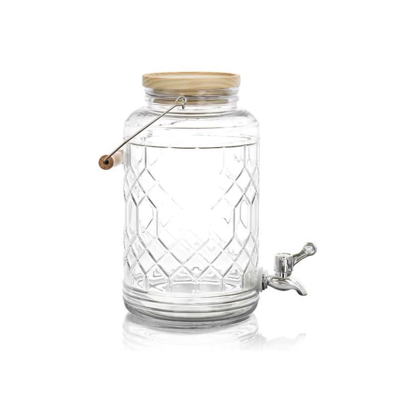 Gibson 0.95 gal Clear Beverage Dispenser Glass