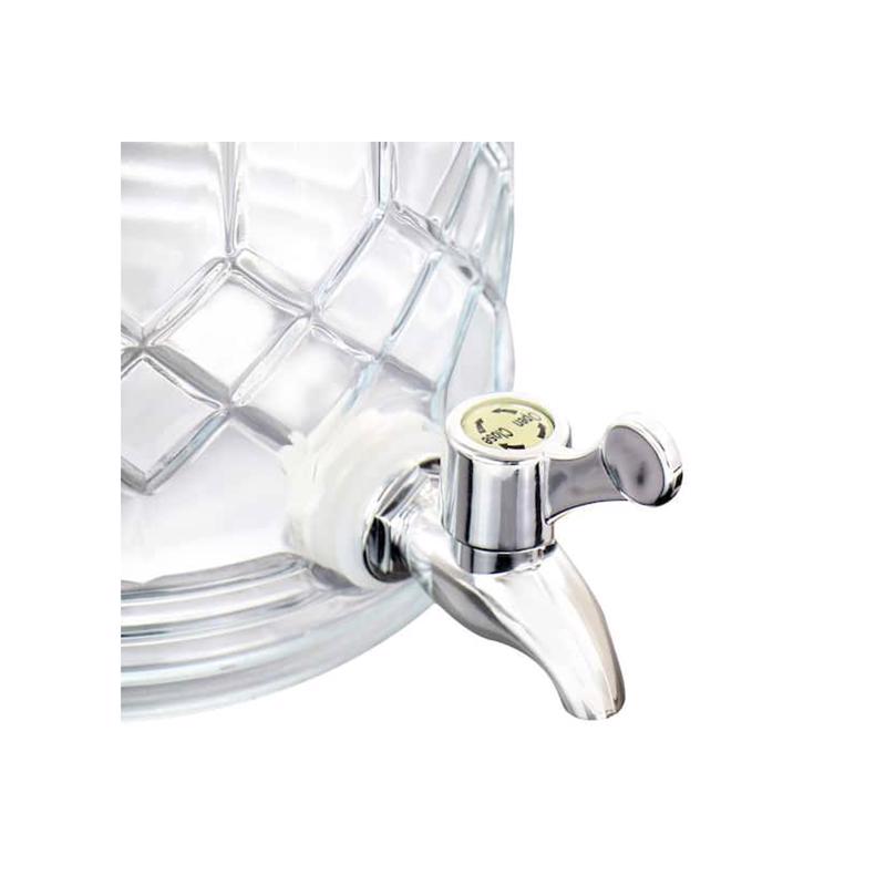 Gibson 0.95 gal Clear Beverage Dispenser Glass