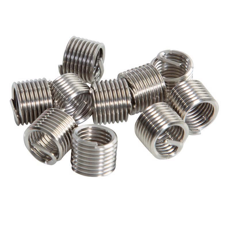 OEMTOOLS Stainless Steel Non Locking Helical Thread Insert M10-1.5