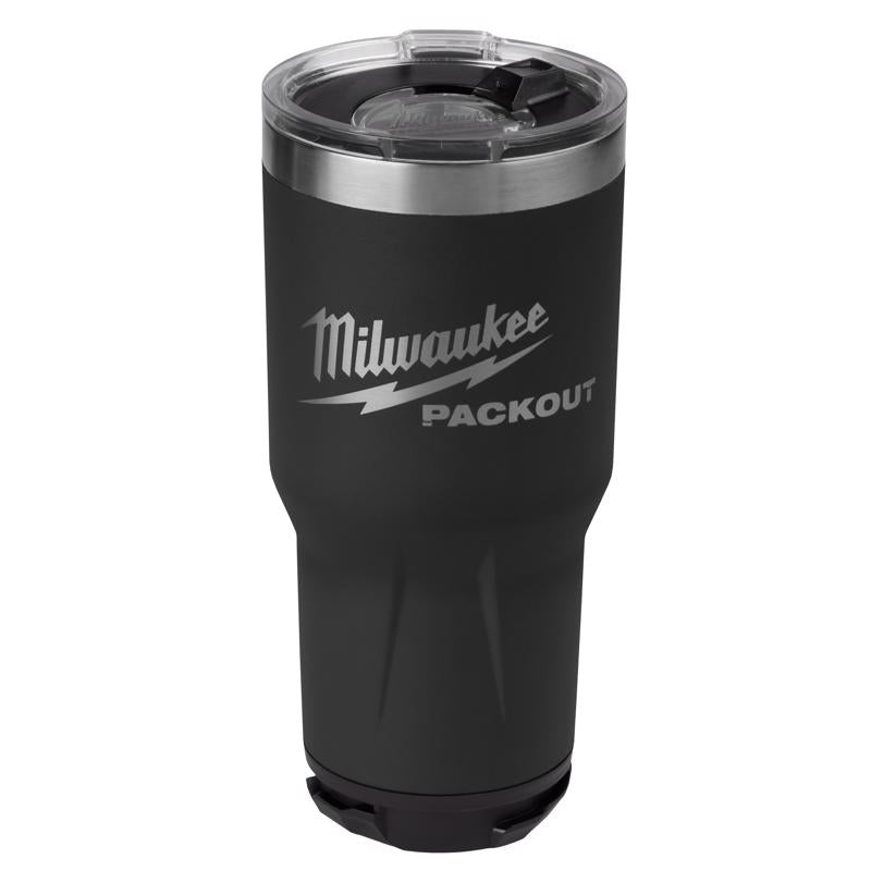 PACKOUT TUMBLER BLK 30OZ