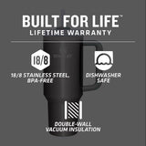 Stanley The Quencher H2.0 FlowState 30 oz Double-wall Vacuum Shale BPA Free Insulated Tumbler