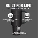 Stanley The Quencher H2.0 FlowState 30 oz Double-wall Vacuum Shale BPA Free Insulated Tumbler