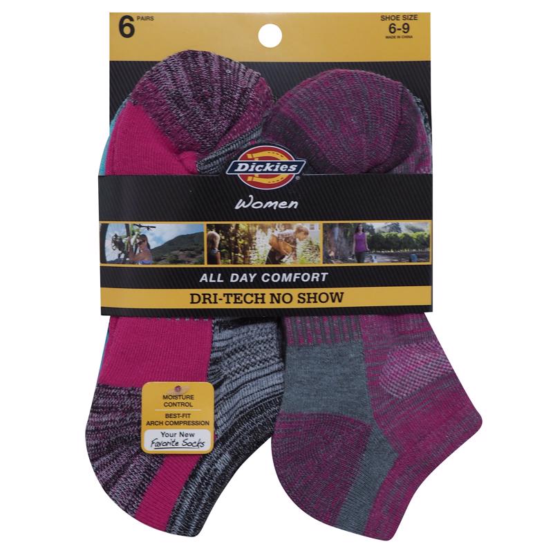 NO-SHOW SOCKS WMN CHRCL