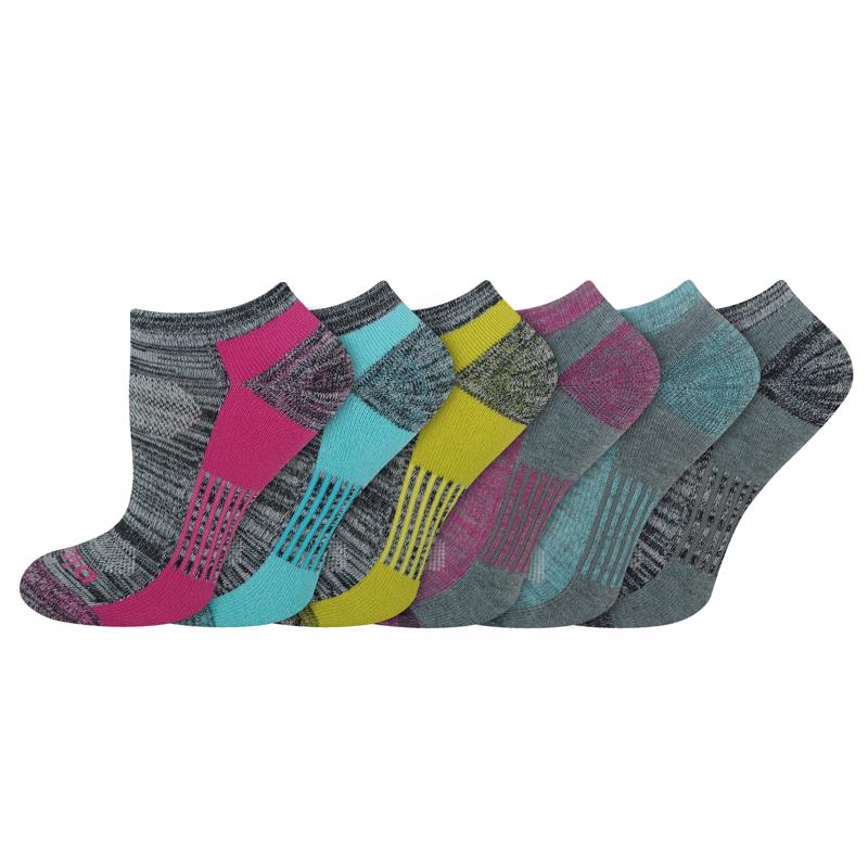 Dickies Dri Tech Women's 6-9 No-Show Socks Assorted
