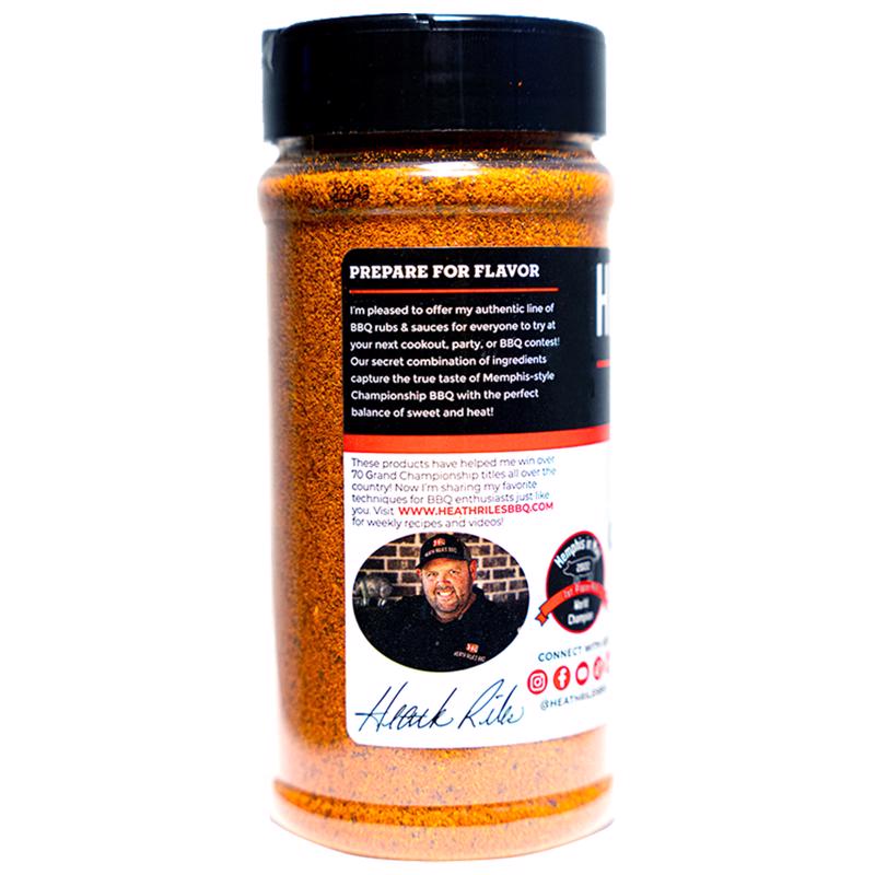 Heath Riles BBQ Competition BBQ Rub 10.2 oz