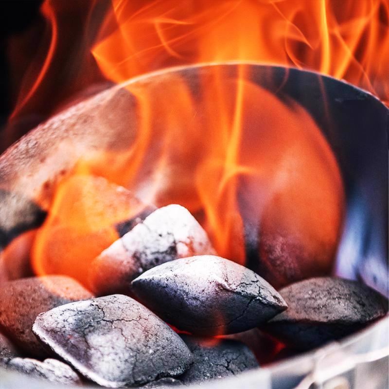 FOGO Coconut Shell Briquets All Natural Charcoal Briquettes 15.4 lb