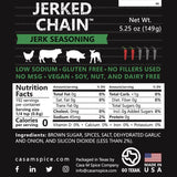 Casa M Spice Co Jerked Chain Jerk Seasoning 5.25 oz