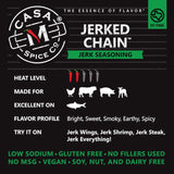 Casa M Spice Co Jerked Chain Jerk Seasoning 5.25 oz