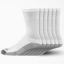 Dickies Dri-Tech Men's 12-15 Crew Socks White