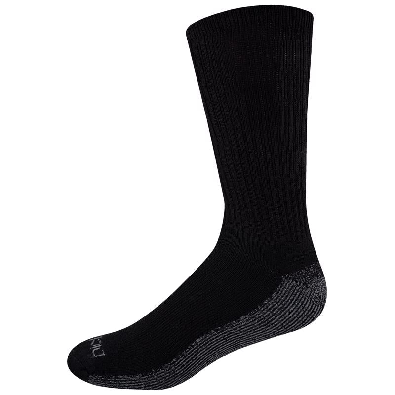 Dickies Dri-Tech Men's 12-15 Crew Socks Black