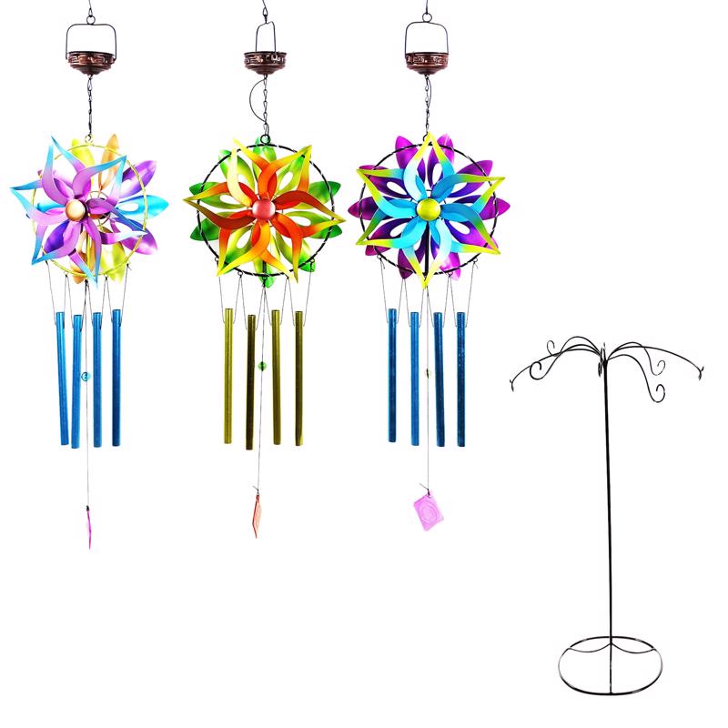 WIND CHIME SPINNER 35"