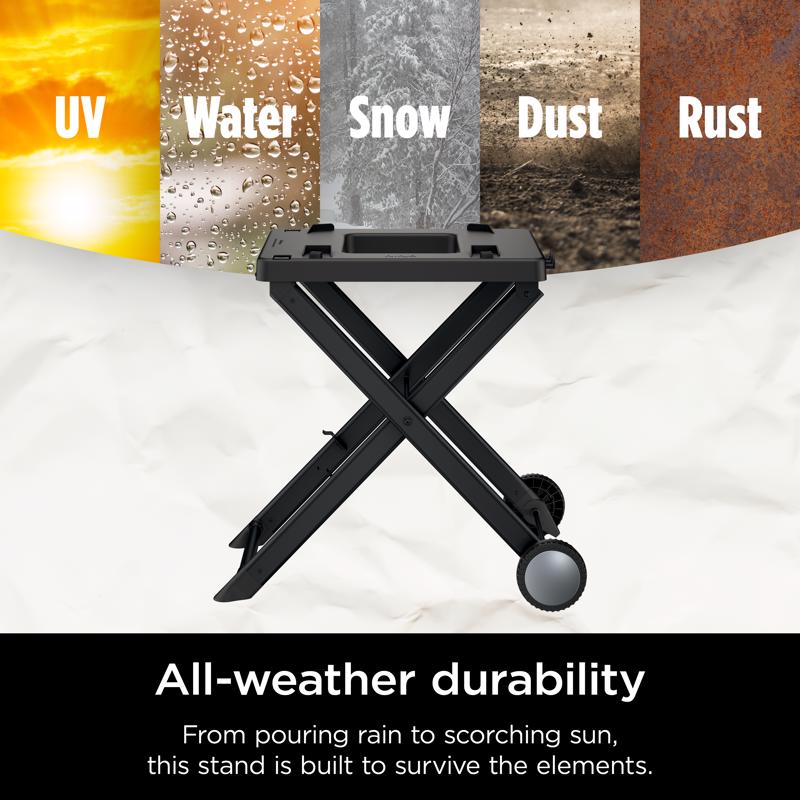 Ninja Woodfire Grill Stand Plastic 44.13 in. H X 22.48 in. W X 6.73 in. L