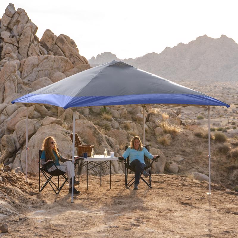 Crown Shade One Touch Polyester Canopy 9.1 ft. H X 13 ft. W X 13 ft. L
