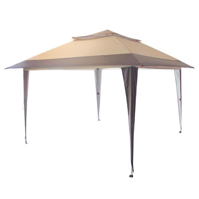 Crown Shade One Touch Polyester Canopy 9.3 ft. H X 12 ft. W X 12 ft. L