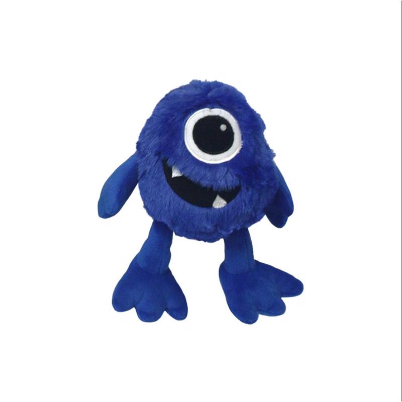 Multipet Assorted Plush Mini Monsters Dog Toy 5 in. 1 pk