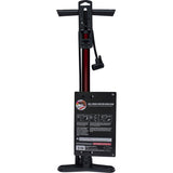 Bell Sports Zephyr 350 Steel Bicycle Floor Pump Maroon