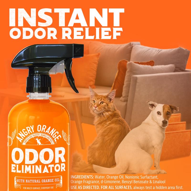 Angry Orange Cat/Dog Liquid Odor Remover 20 oz