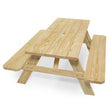 PICNIC TBL REG WOOD BRWN