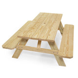 PICNIC TBL REG WOOD BRWN