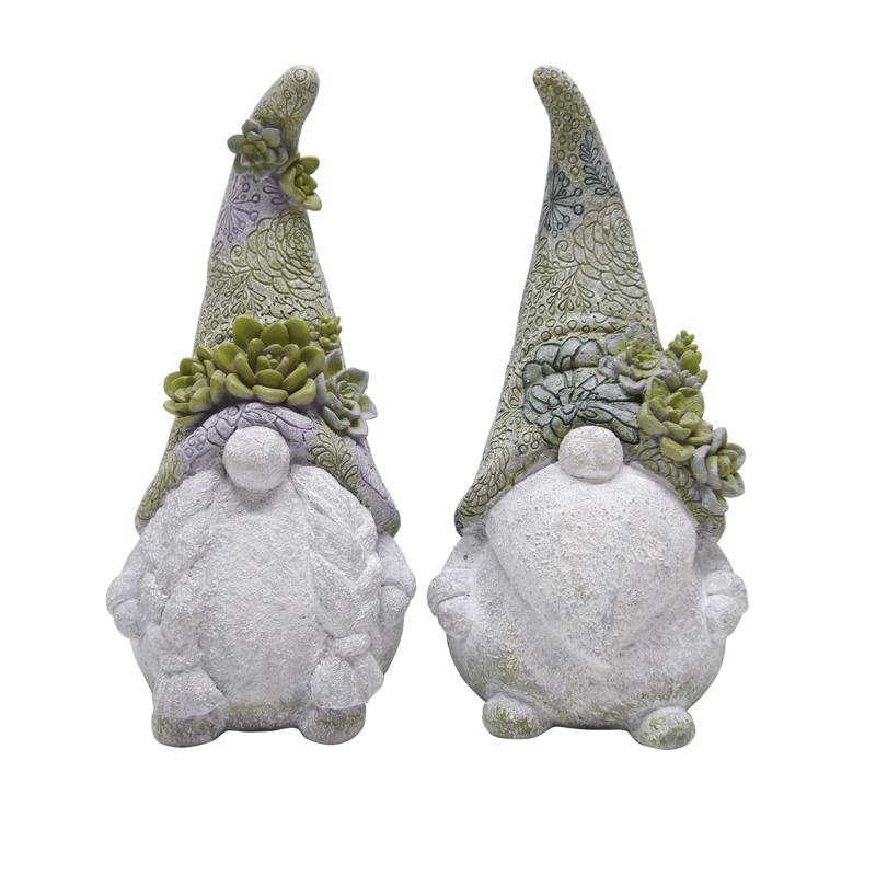 GRDN STATUE GNM PLYR 14"