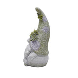 Meadowcreek Polyresin Multi-color 14 in. Mr and Mrs Gnome Garden Statue