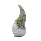 Meadowcreek Polyresin Multi-color 14 in. Mr and Mrs Gnome Garden Statue