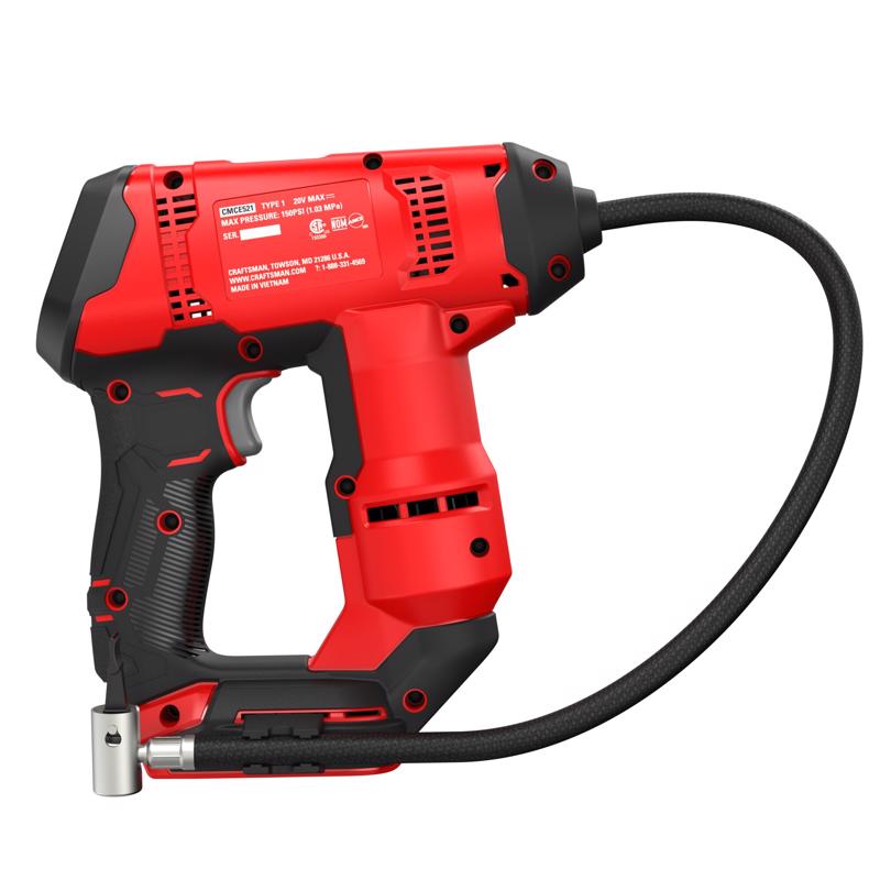 Craftsman V20 150 psi Cordless Inflator