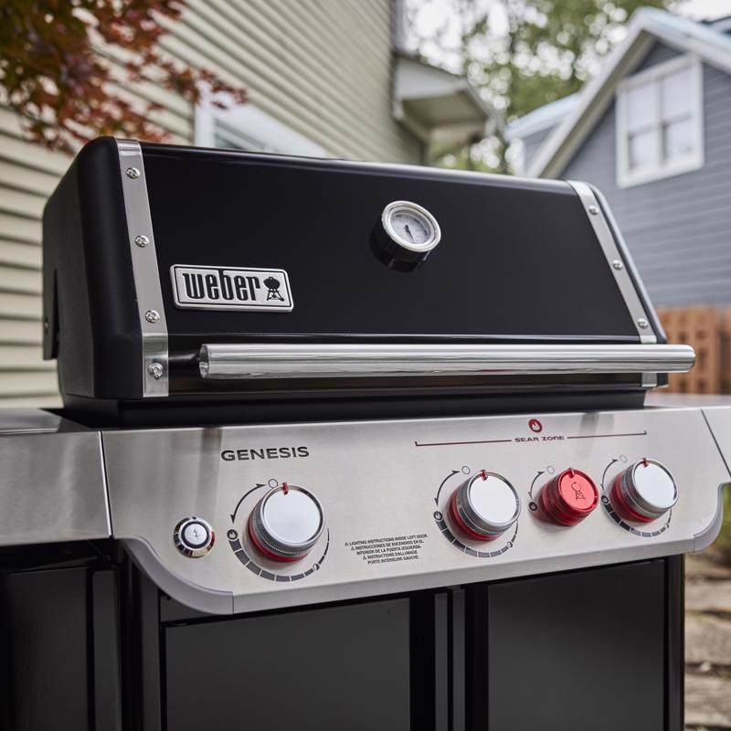 Weber Genesis E-330 3 Burner Liquid Propane Grill Black