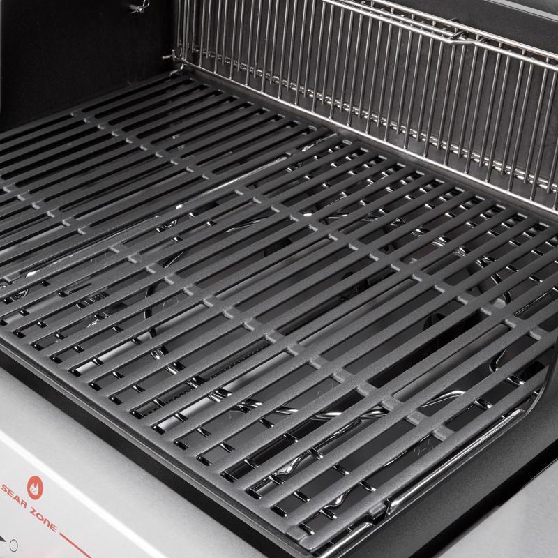 Weber Genesis E-415 Liquid Propane Gas Grill for Outdoor Grilling, 4 Burners, Black