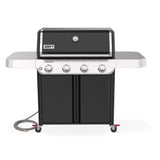 Weber Genesis E-415 Natural Gas Grill for Outdoor Grilling, 4 Burners, Black