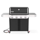 Weber Genesis E-415 Natural Gas Grill for Outdoor Grilling, 4 Burners, Black