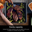 Ninja Woodfire Cast Iron Baking Pan 13.28 in. L X 12.38 in. W 1 pk