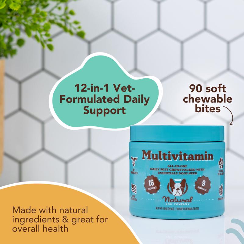 Natural Dog Company Dog Precision Nutrition Multi-Vitamins 9.5 oz