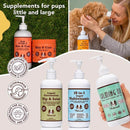 Natural Dog Company Dog Skin and Coat Supplement 9.5 oz