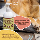 Natural Dog Company Dog Hip and Joint Supplement 16 oz
