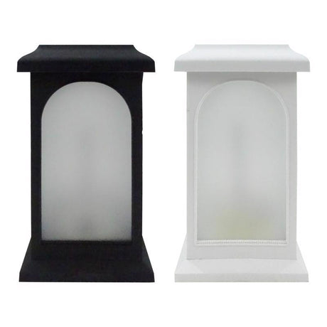 LED CNDL LNTN BLK/WHT