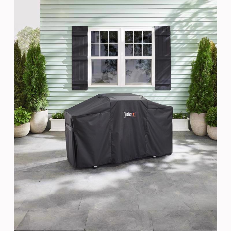 Weber 17in & 22in Traveler Griddles w/Stand Black Grill Cover