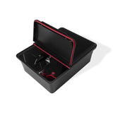 Weber Works Outdoor Storage Bin Black Accessory Organizer