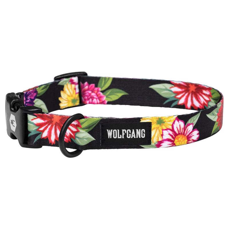 NS DARKFLR DOG COLLAR MD