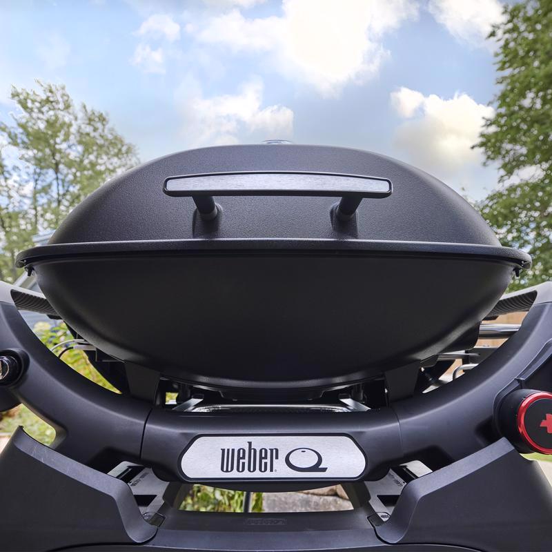 Weber Q 2800N+ 2 Burner Liquid Propane Grill Midnight Black