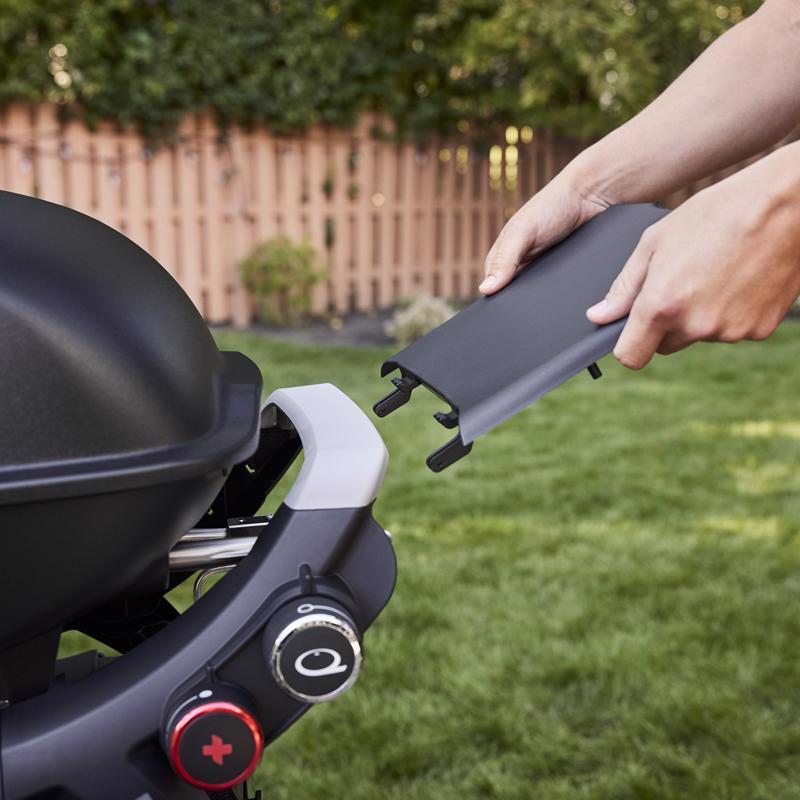 Weber Q 2800N+ w/Cart 2 Burner Liquid Propane Grill Midnight Black