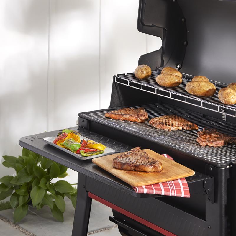 Weber Searwood XL 600 Front Shelf Aluminum/Steel 3.4 in. H X 35.5 in. W X 12.7 in. L