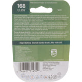 Philips Incandescent Courtesy/Glove/License/Trunk Miniature Automotive Bulb 168LLB2